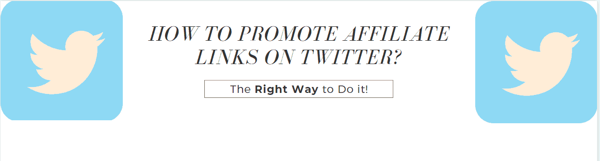 Twitter affiliate marketing guide