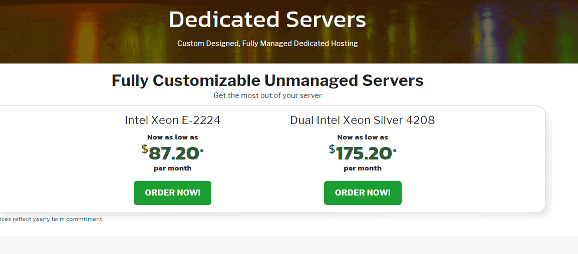 Knownhost dedicated servers hosting