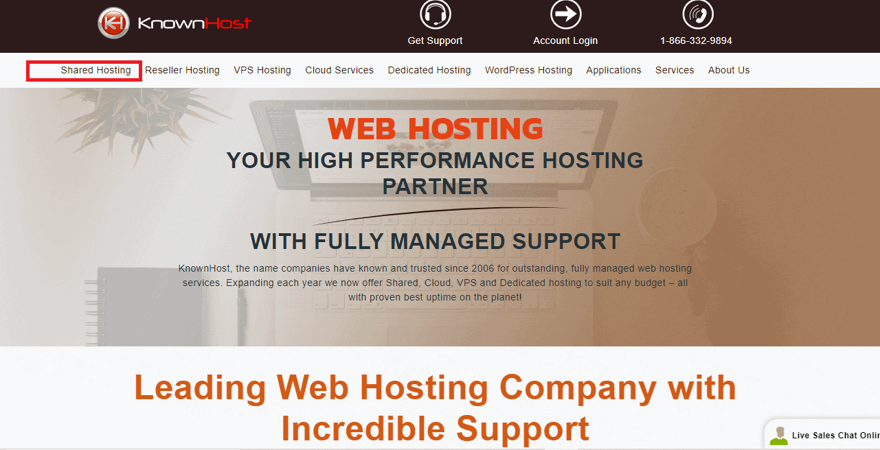 KnownHost homepage