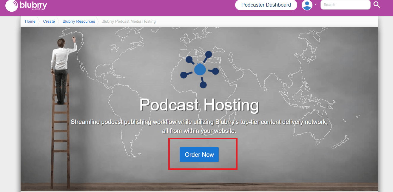 buy blubrry hosting package