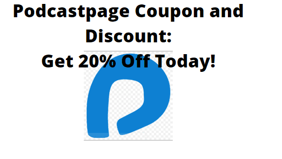 Podcastpage coupon and discount