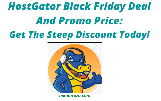 HostGator Black Friday Deal and Sale