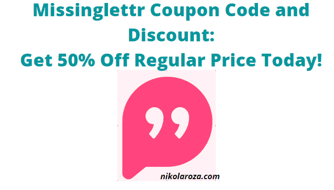 Missinglettr coupon code and discount- Save 50% off with any plan!