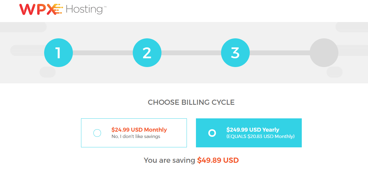 Pick billing cycle