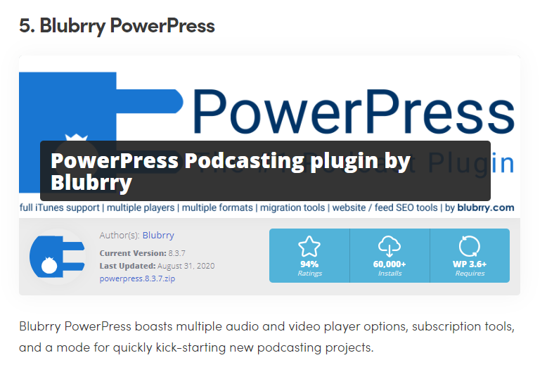 Blubrry PowerPress
