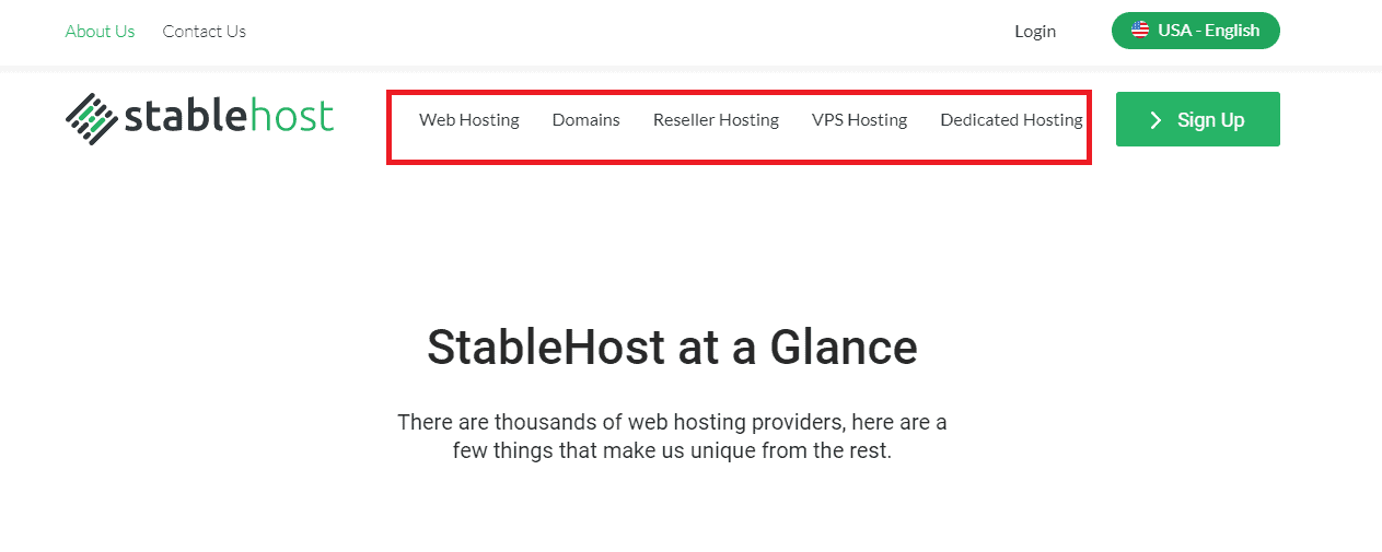 StableHost services