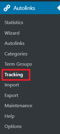 Autolinks Tracking