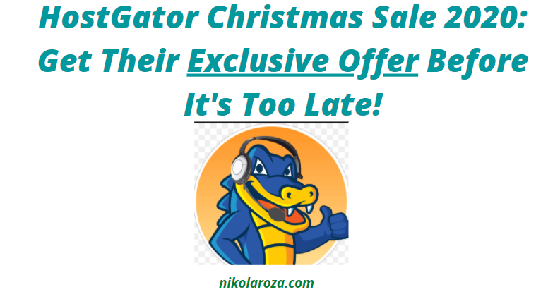 HostGator Christmas Sale and Offer 2020