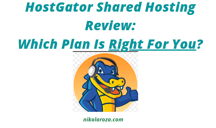 HostGator shared hosting plans review