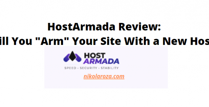 HostArmada review