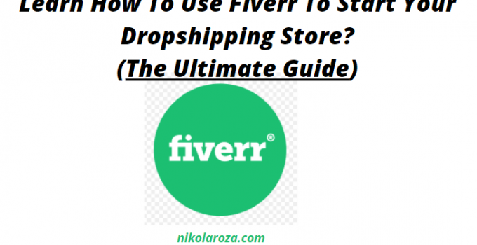 Start dropshipping business with Fiverr