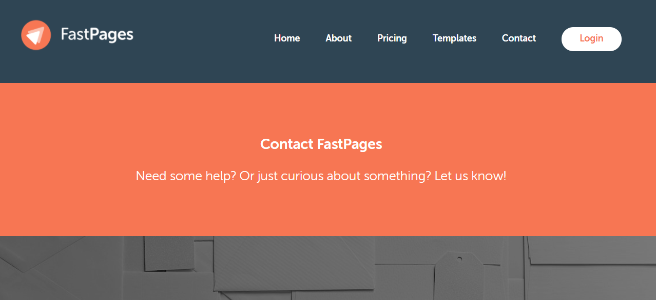 FastPages customer support
