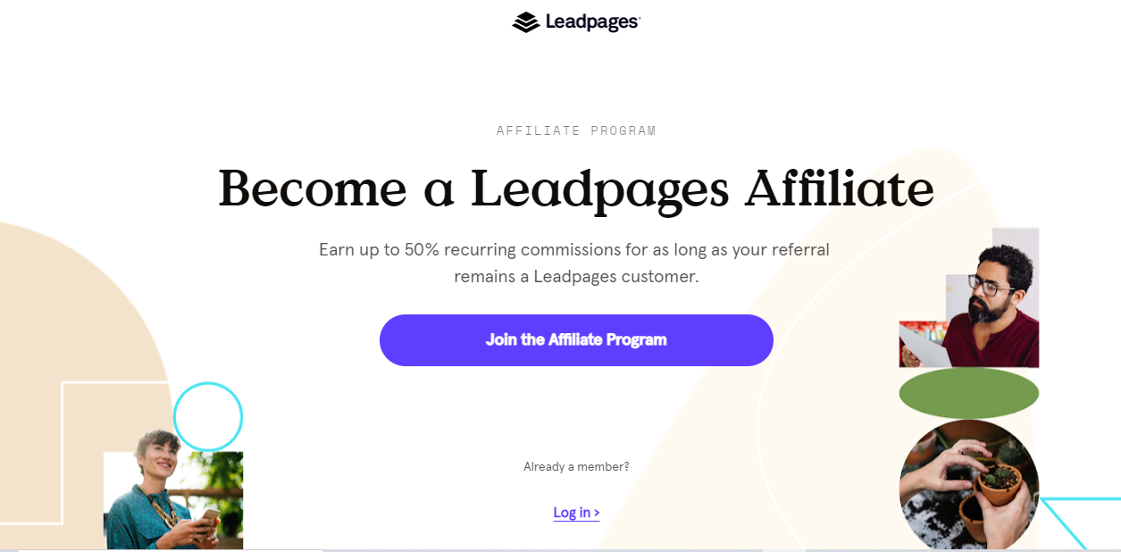 LeadPages affiliate program