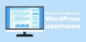 how to change WordPress username