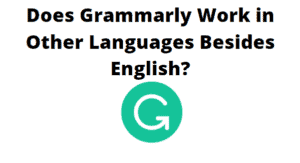 does Grammarly work in other languages besides English?