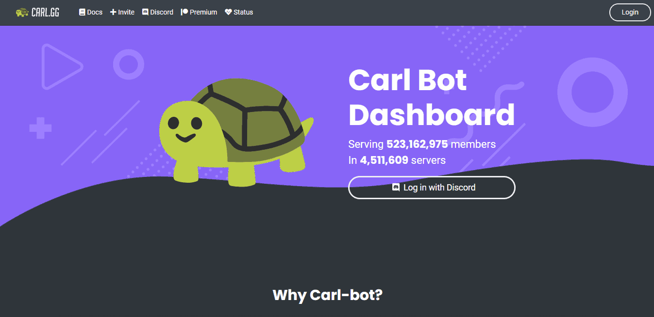 Carl bot- a superior Discord bot