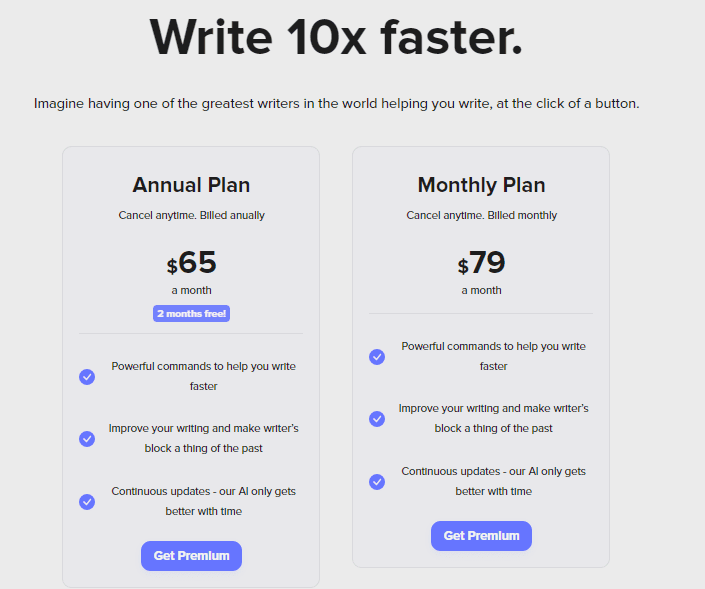 Shortlyai pricing and free trial details