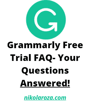Grammarly free trial FAQ