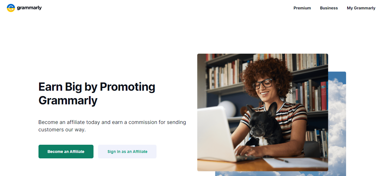 You can get Grammarly Premium free trial via their affiliate program