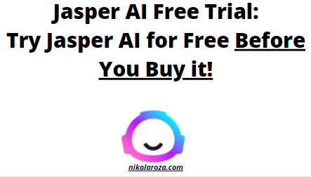 Jasper AI free trial 2023
