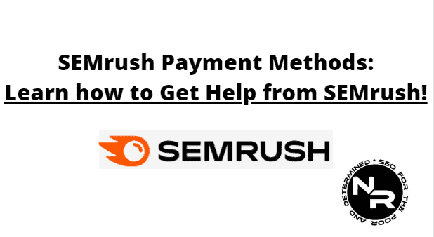 SEMrush payment methods