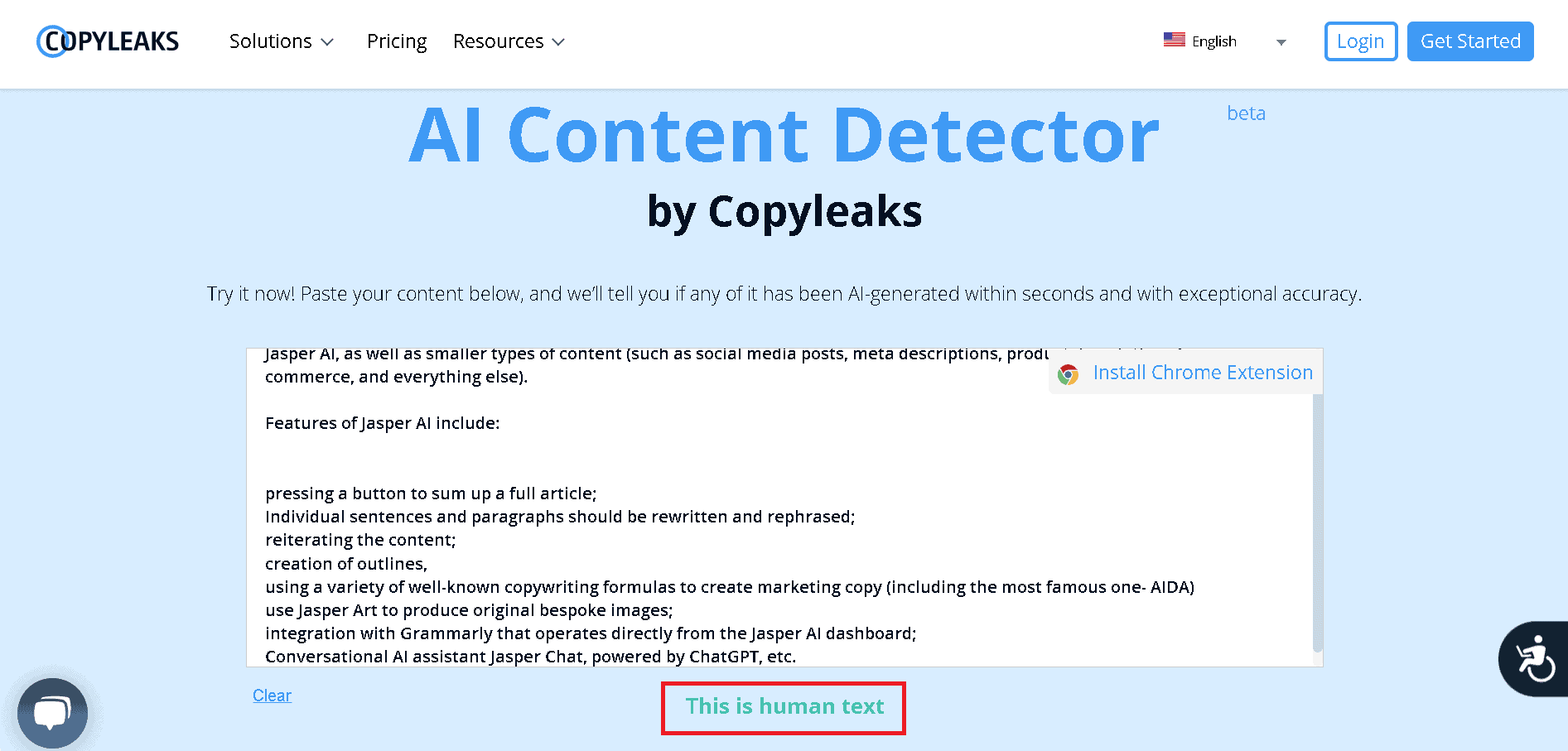 Copyleaks failed to detect content paraphrased by Quillbot AI
