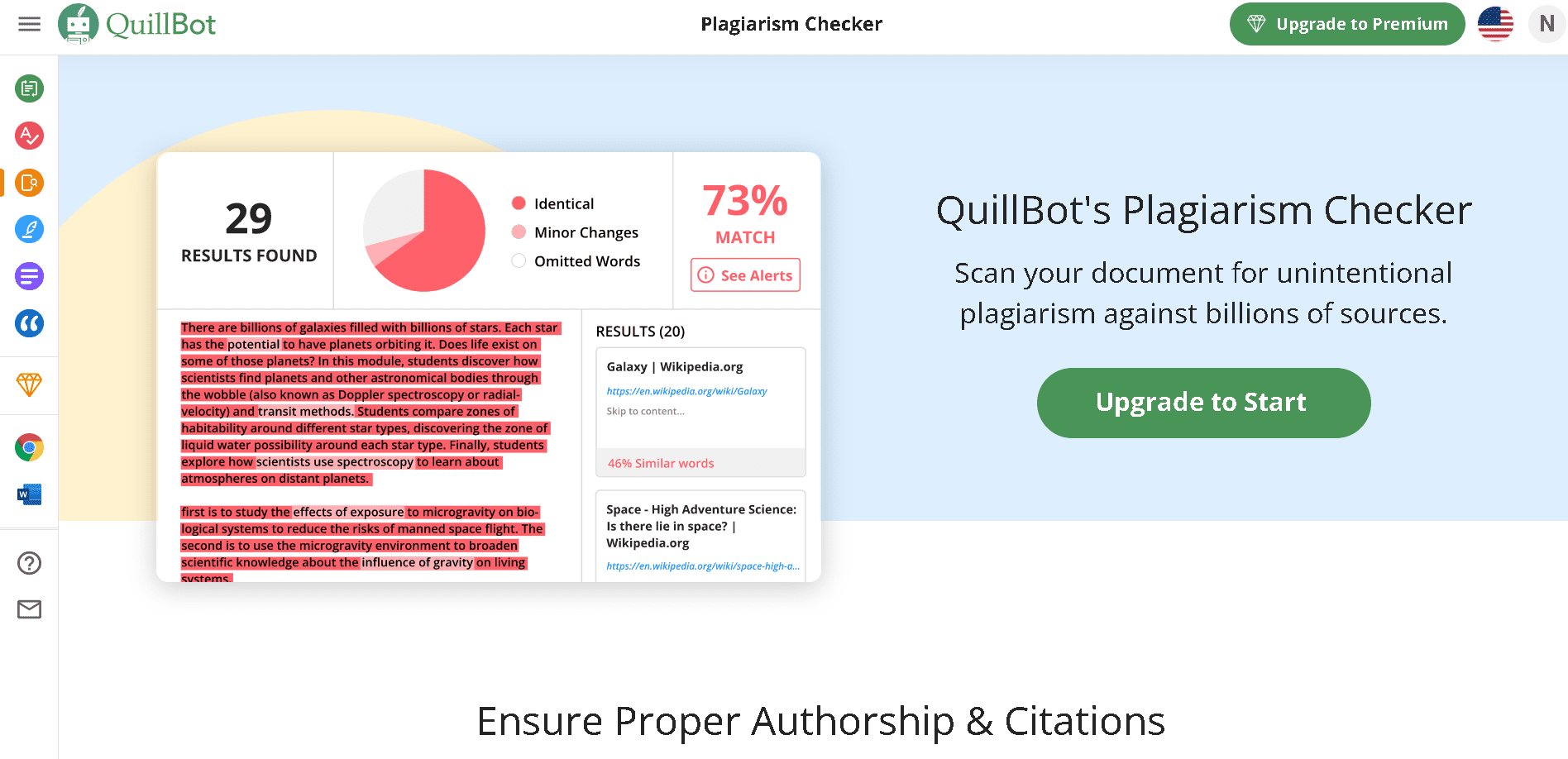 Quillbot plagiarism checker app and tool