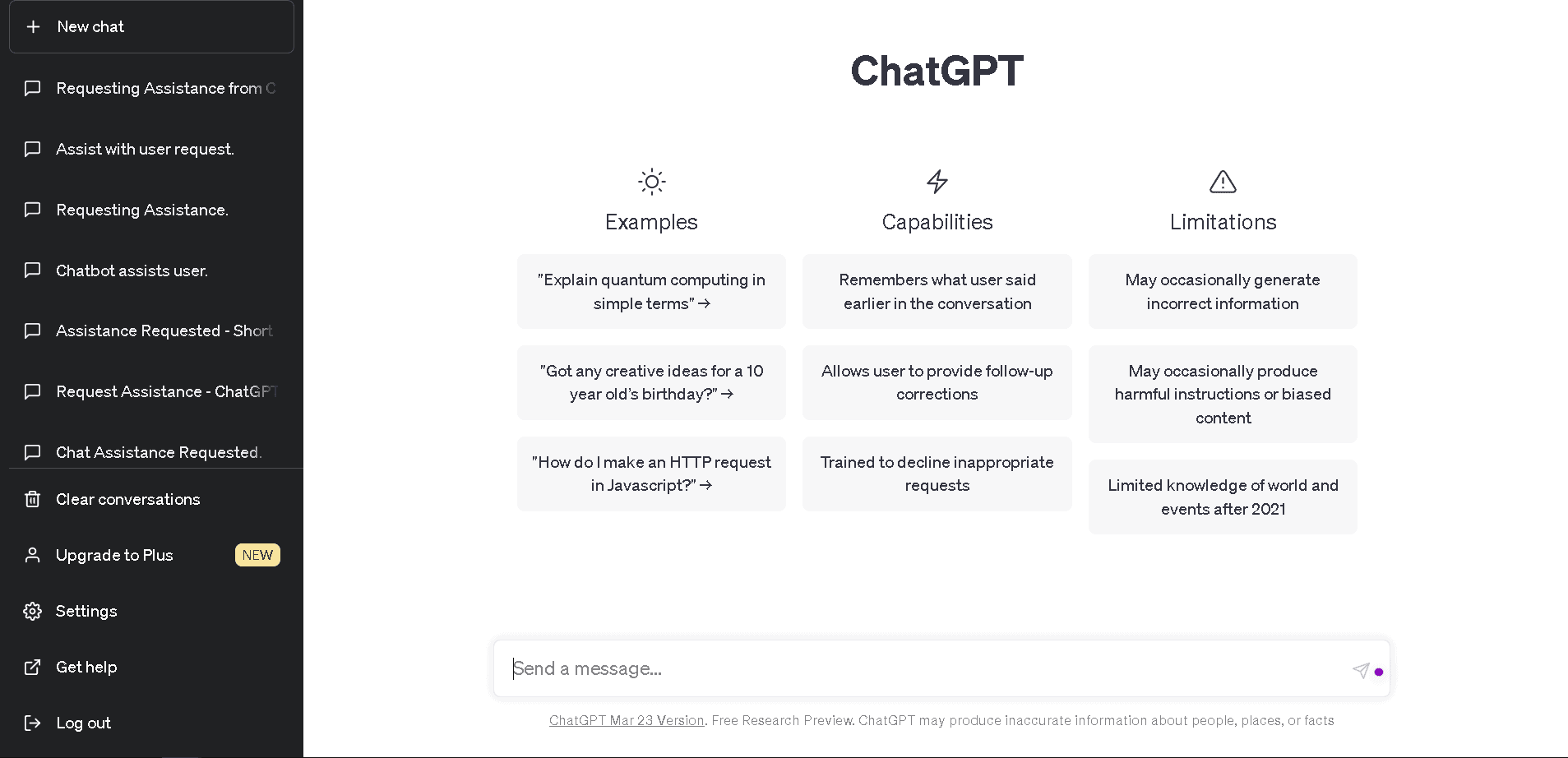 Log into ChatGPT to start checking the grammar of your content