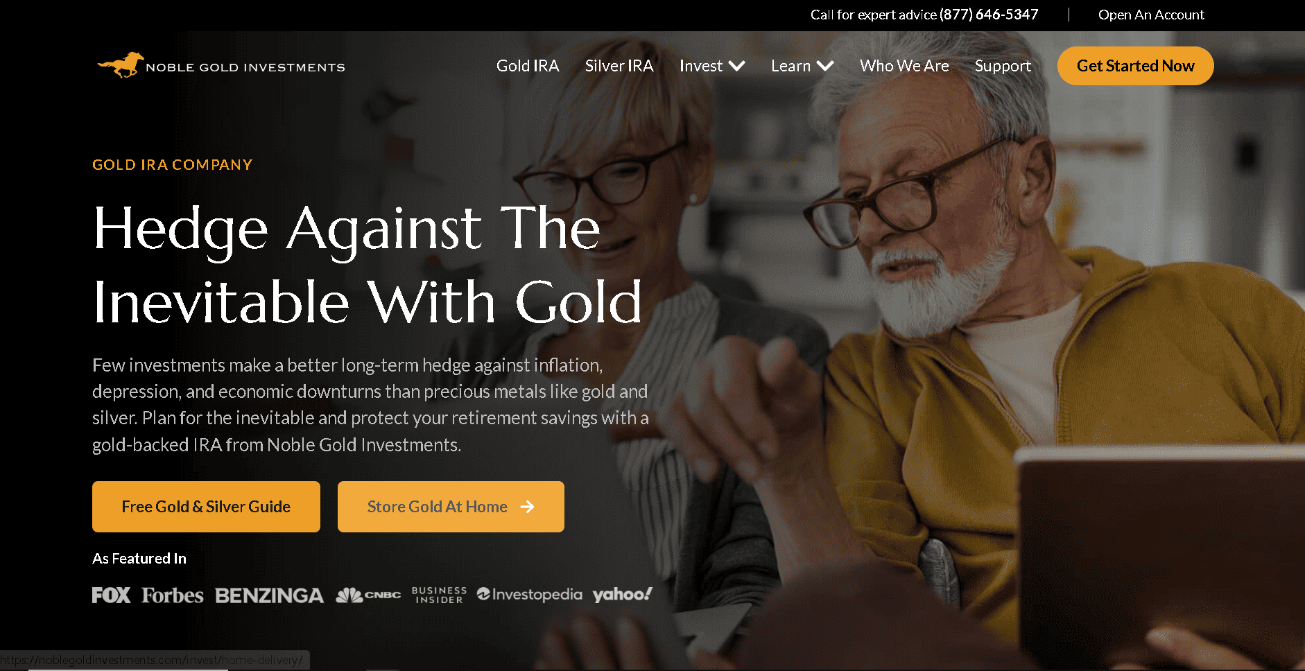 Noble Gold is a top gold and silver IRA company in 2024
