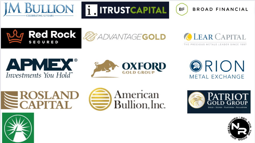 Other excellent gold investment IRA companies