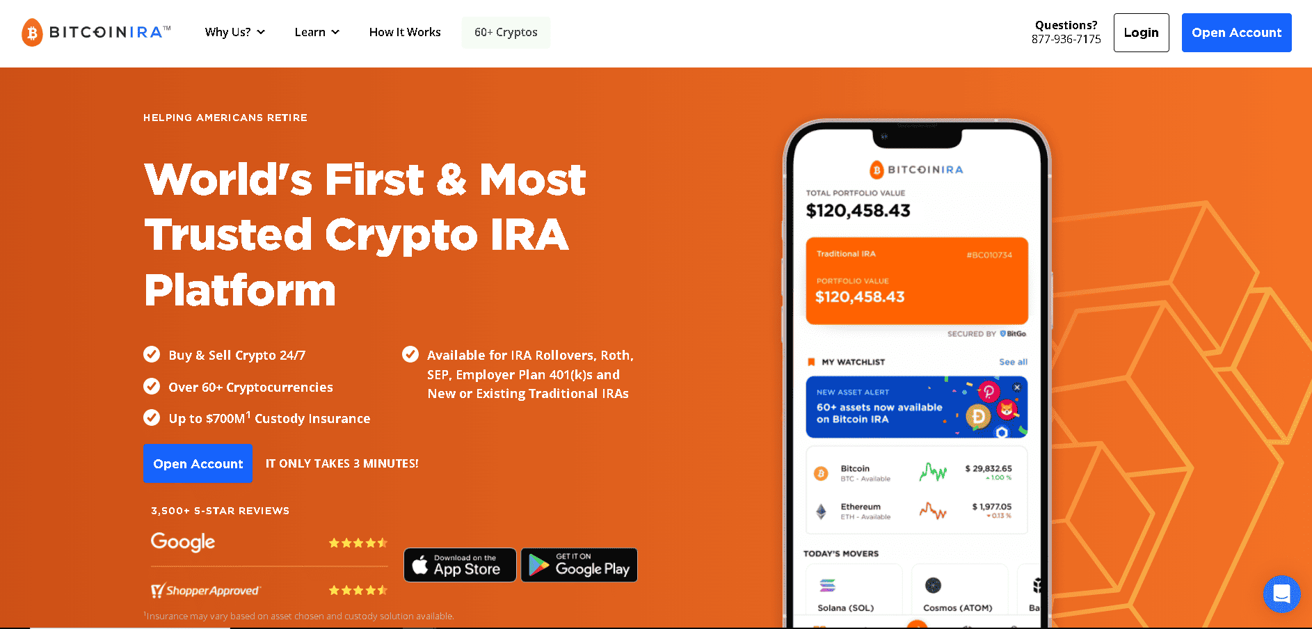 Bitcoin IRA is a legit and reputable crypto IRA company