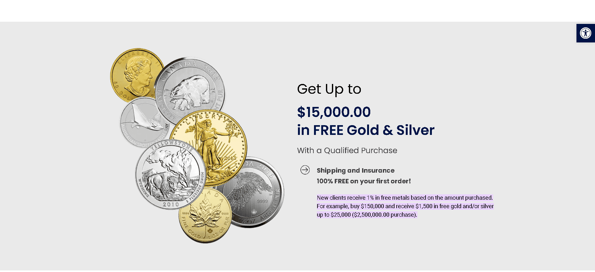 Preserve Gold offer free silver on qualified gold IRA purchases